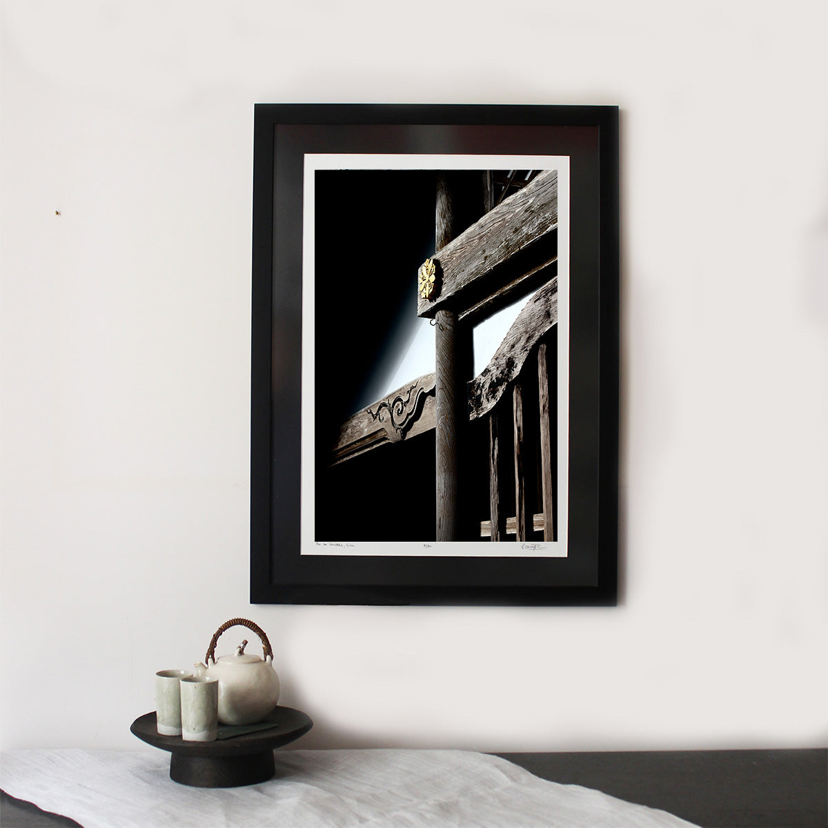 L'Or d'Eiheiji : SIGNED, NUMBERED AND FRAMED FINE ART PHOTOGRAPHY