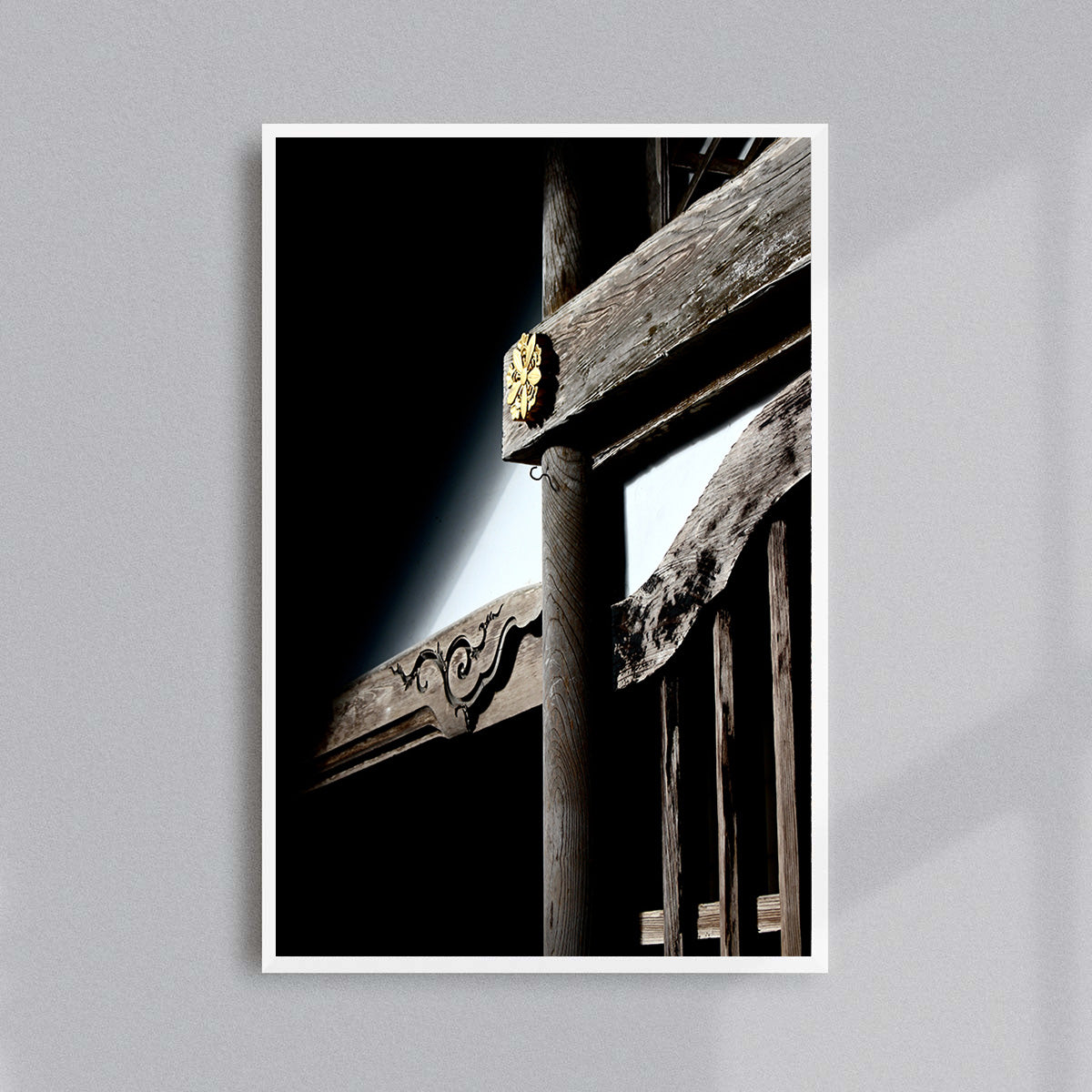 L'Or d'Eiheiji : SIGNED, NUMBERED AND FRAMED FINE ART PHOTOGRAPHY