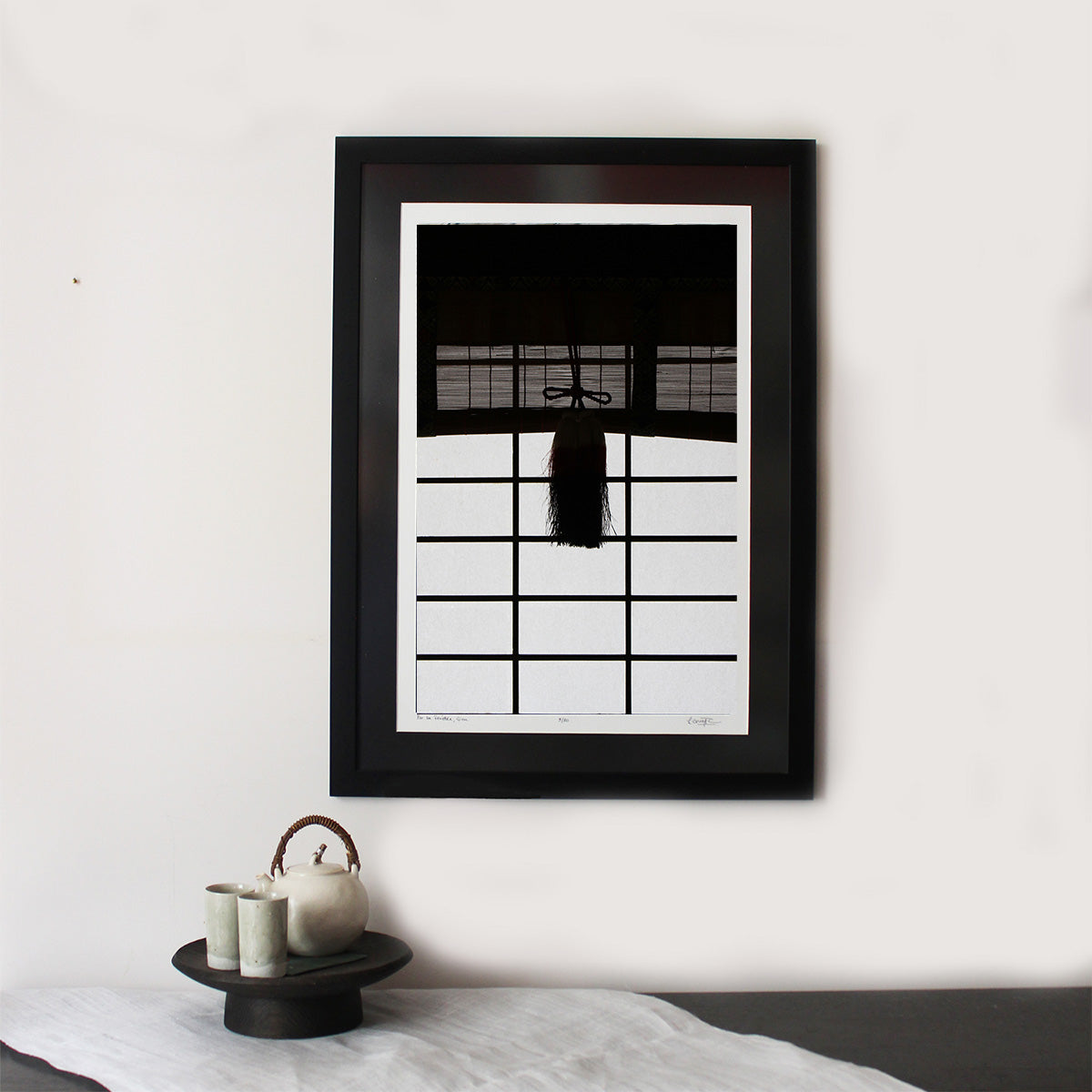 Lignes, Kyoto : SIGNED, NUMBERED AND FRAMED FINE ART PHOTOGRAPHY