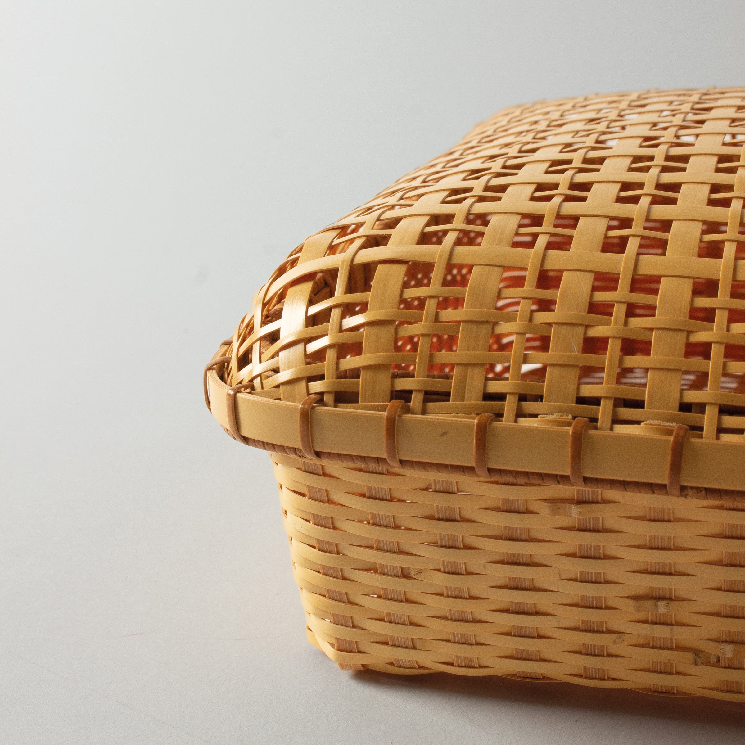 Japanese Woven Bamboo Box