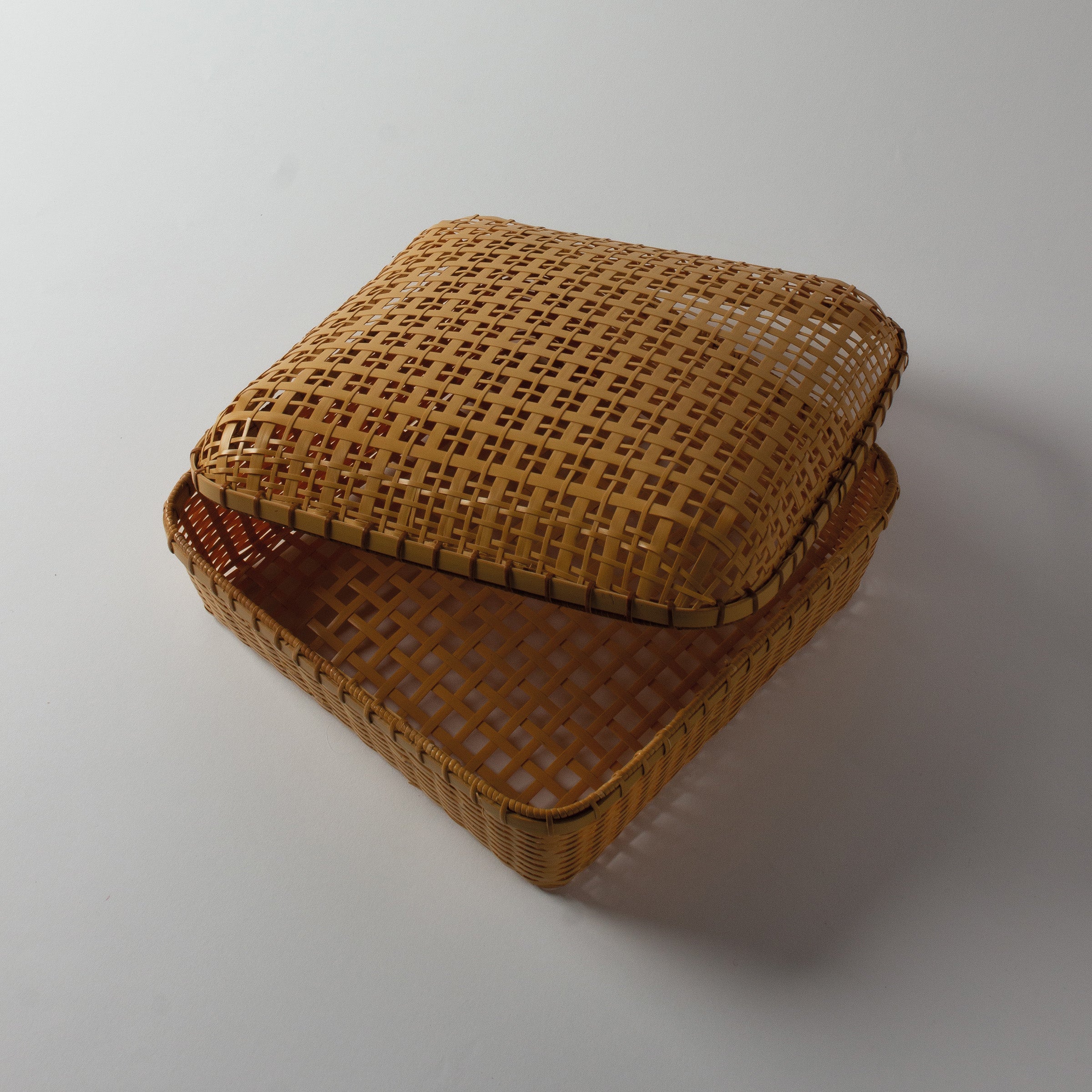 Japanese Woven Bamboo Box