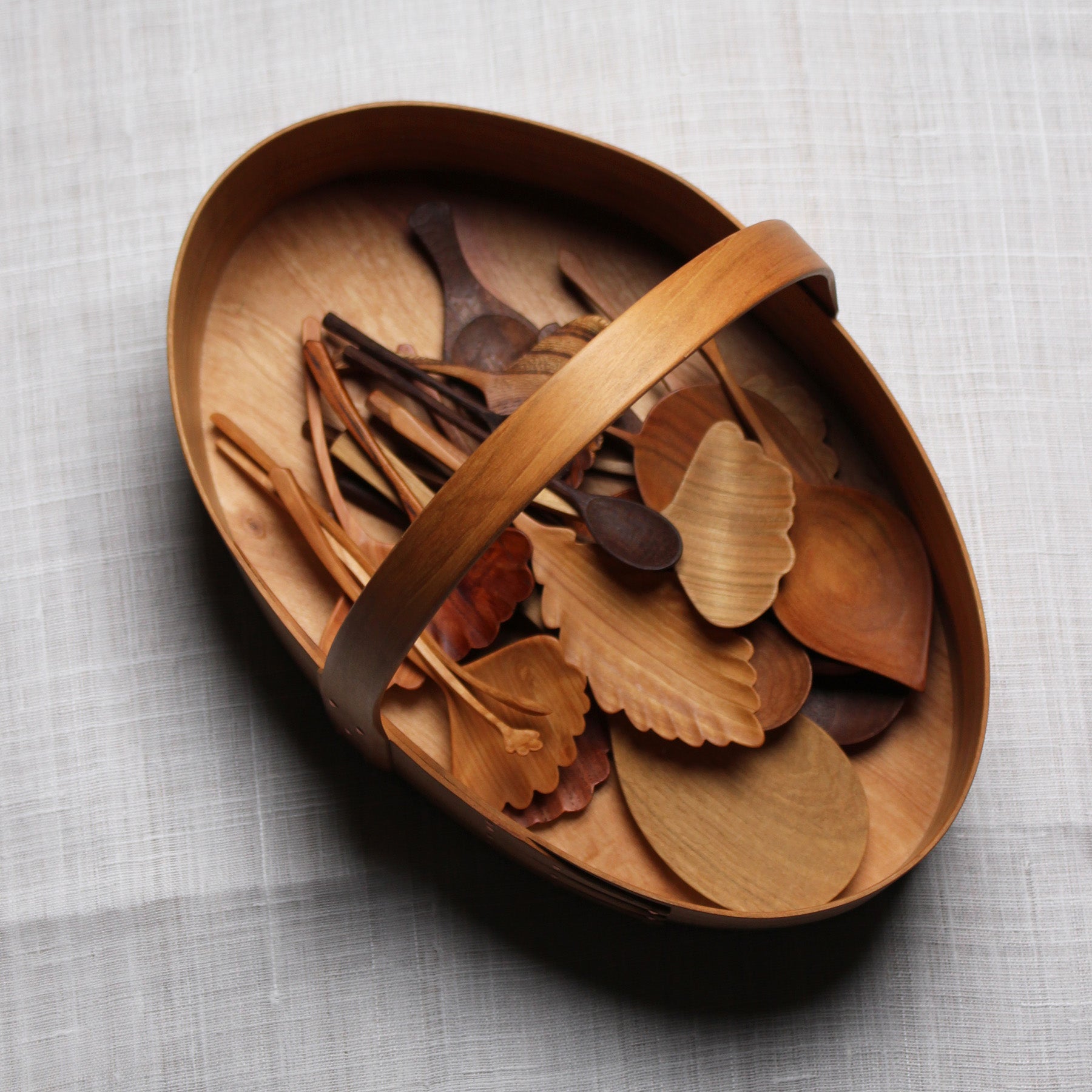 Japanese mountain cherry wood (yamasakura) shaker boxes