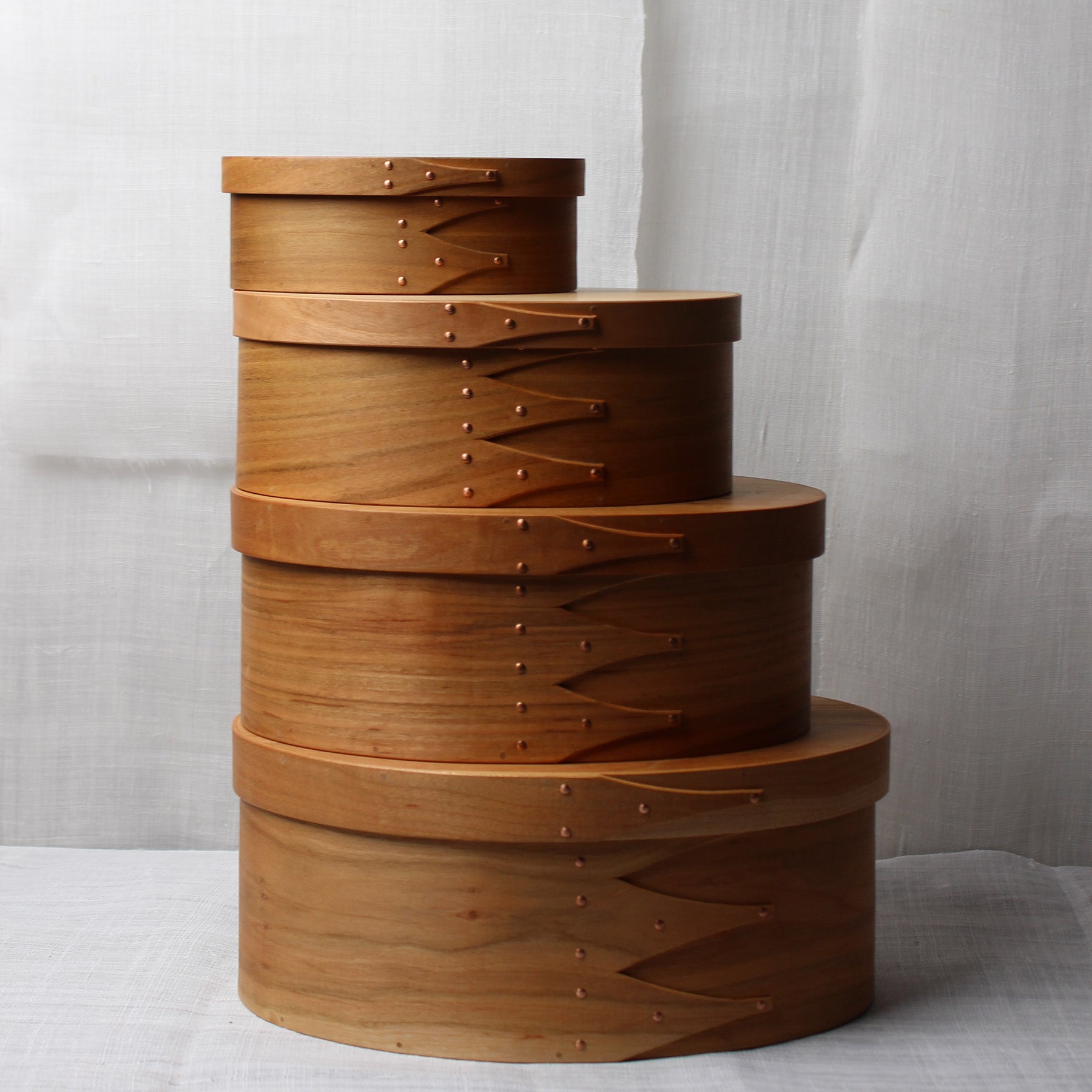 Japanese mountain cherry wood (yamasakura) shaker boxes