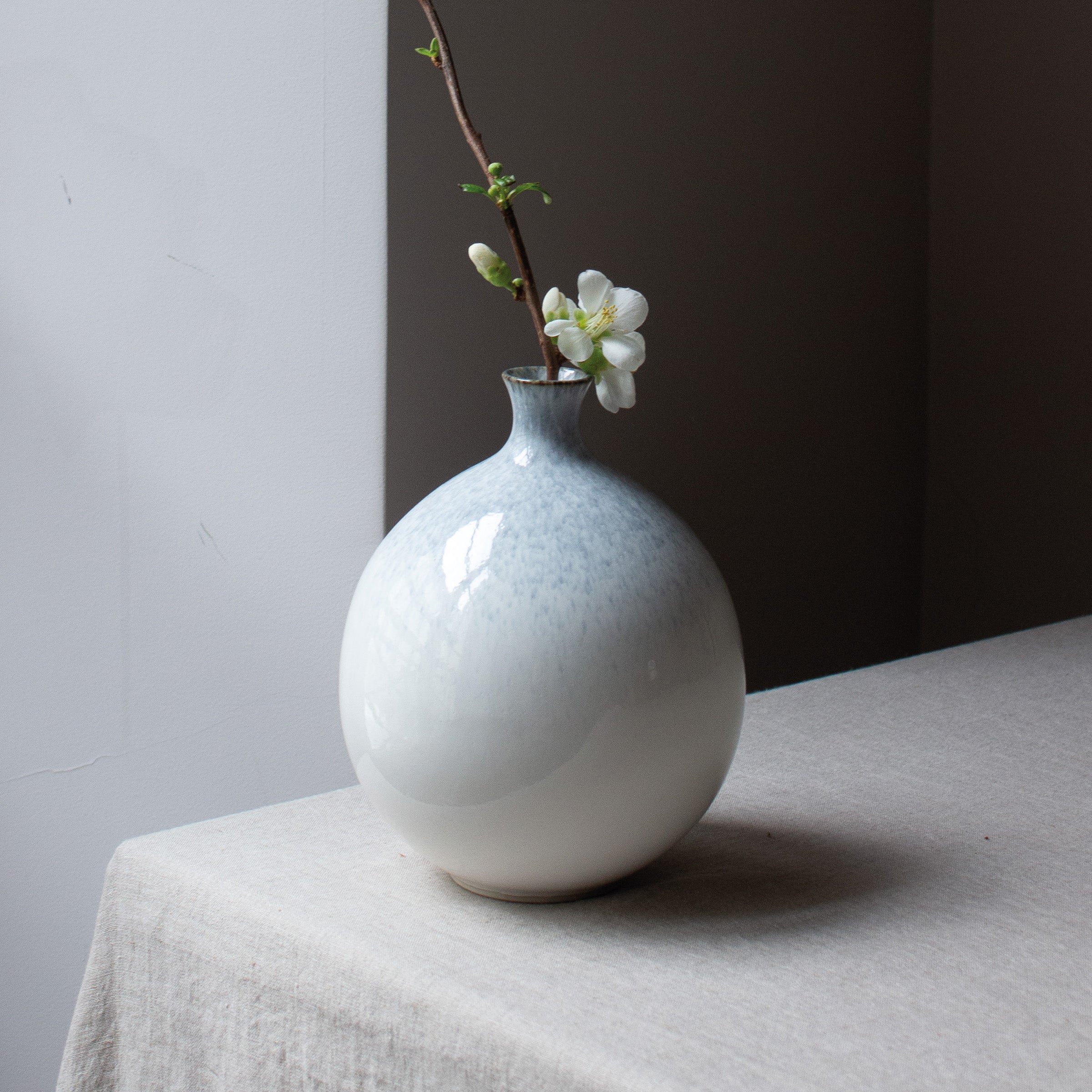 Kosugi-yaki ceramic vase by Eiichi Ikegami