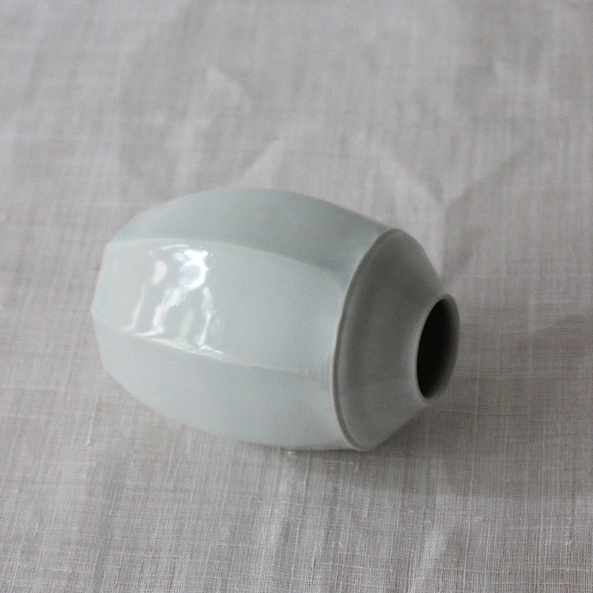 Japanese light blue-white porcelain vase