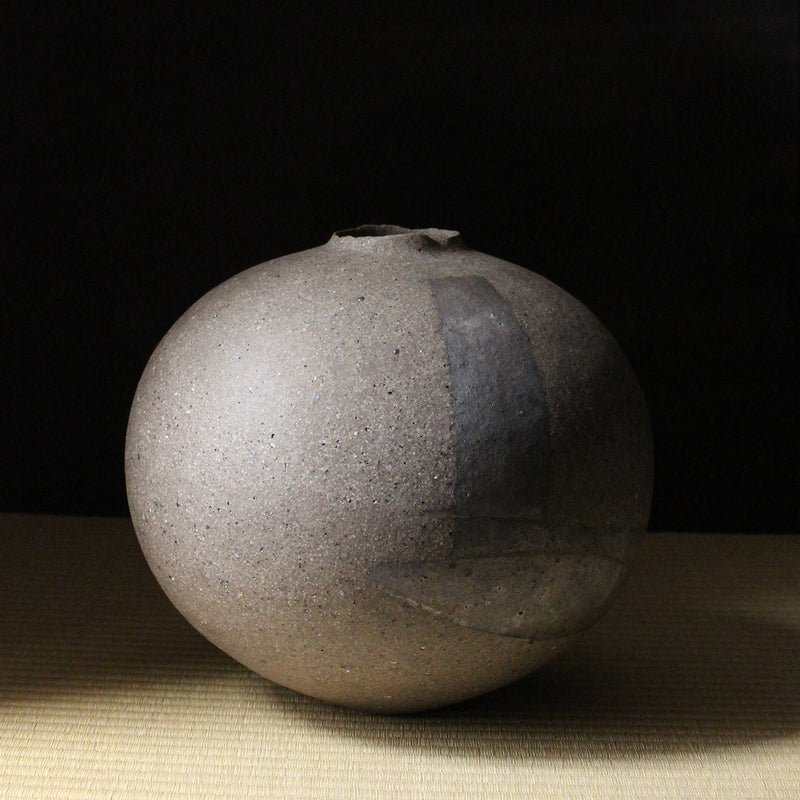 Large vase-sculpture by artist Kazuhiko Sato (Japan)