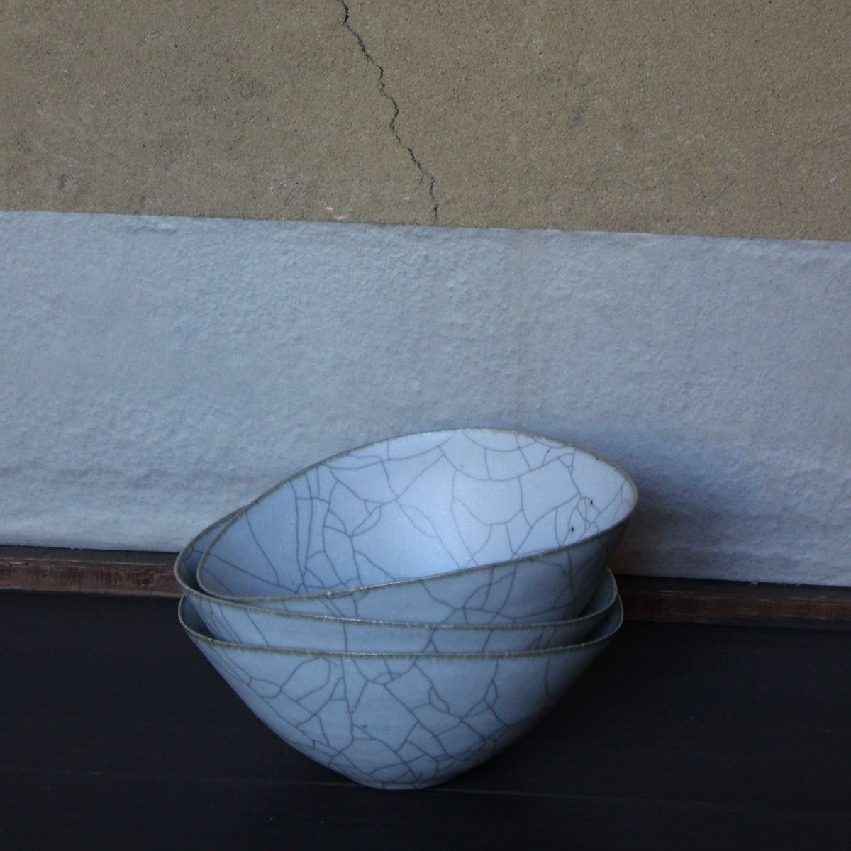 Grey Japanese ceramic bowl