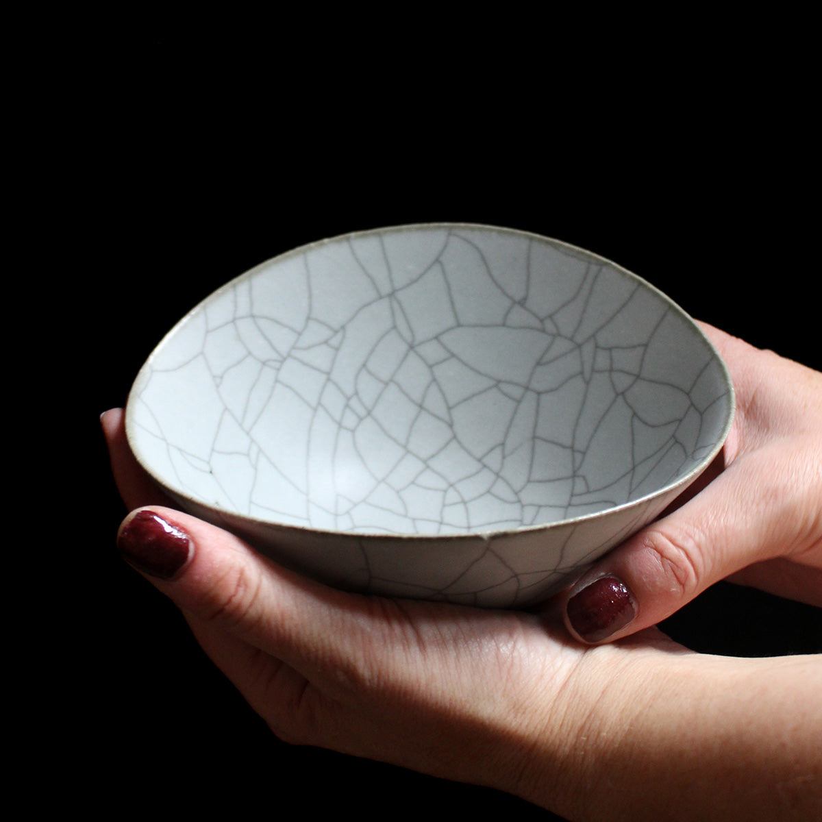 Grey Japanese ceramic bowl