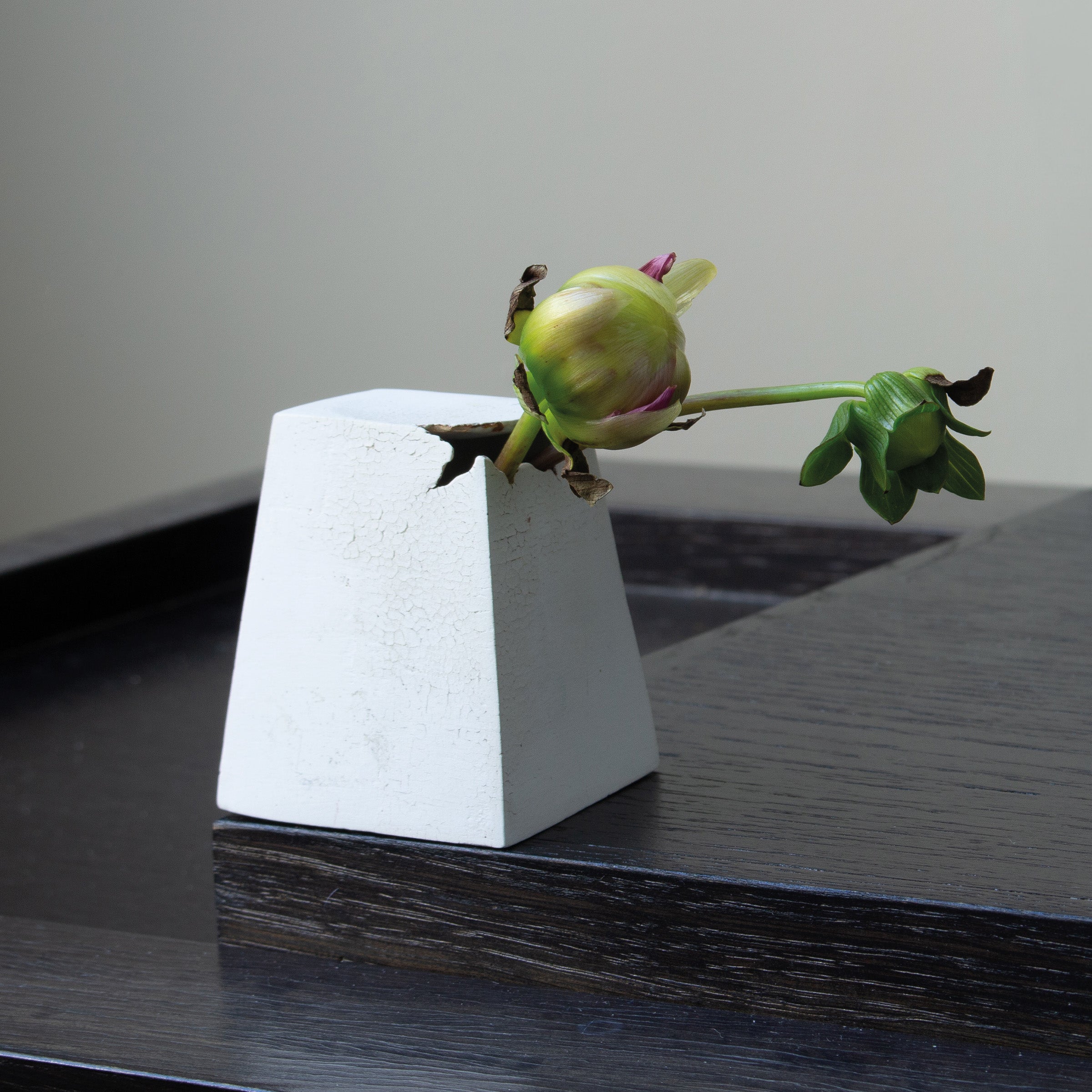 Hiroshi Saotome's Small Ceramic Soliflore Vase