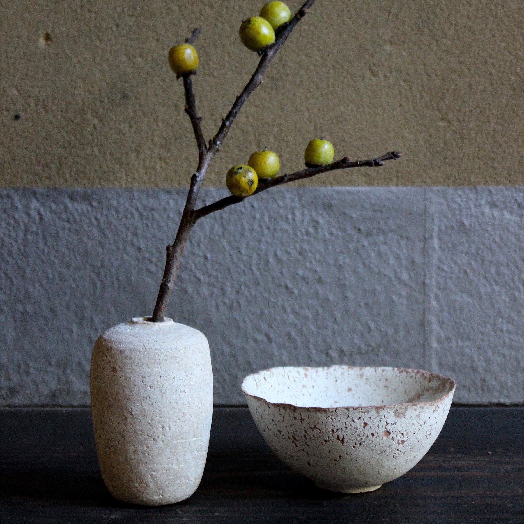 Small Ceramic Vase by Wataru Myoshu