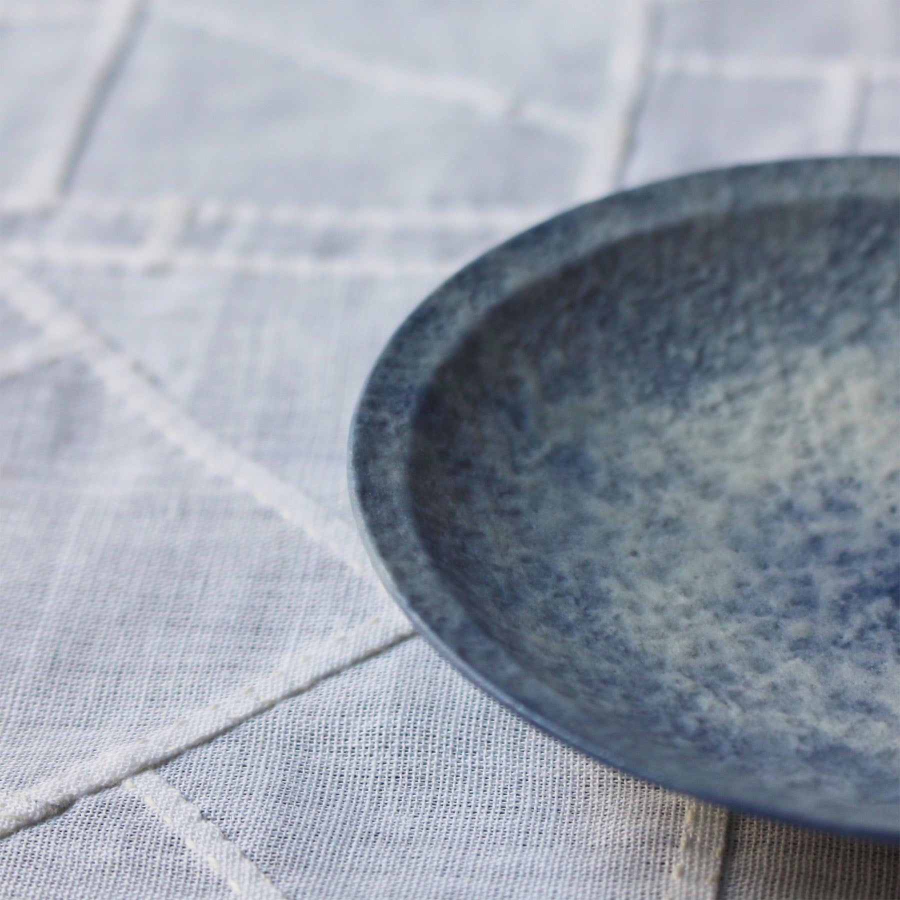 Small Ceramic Cloud Plate by Shu Hirai