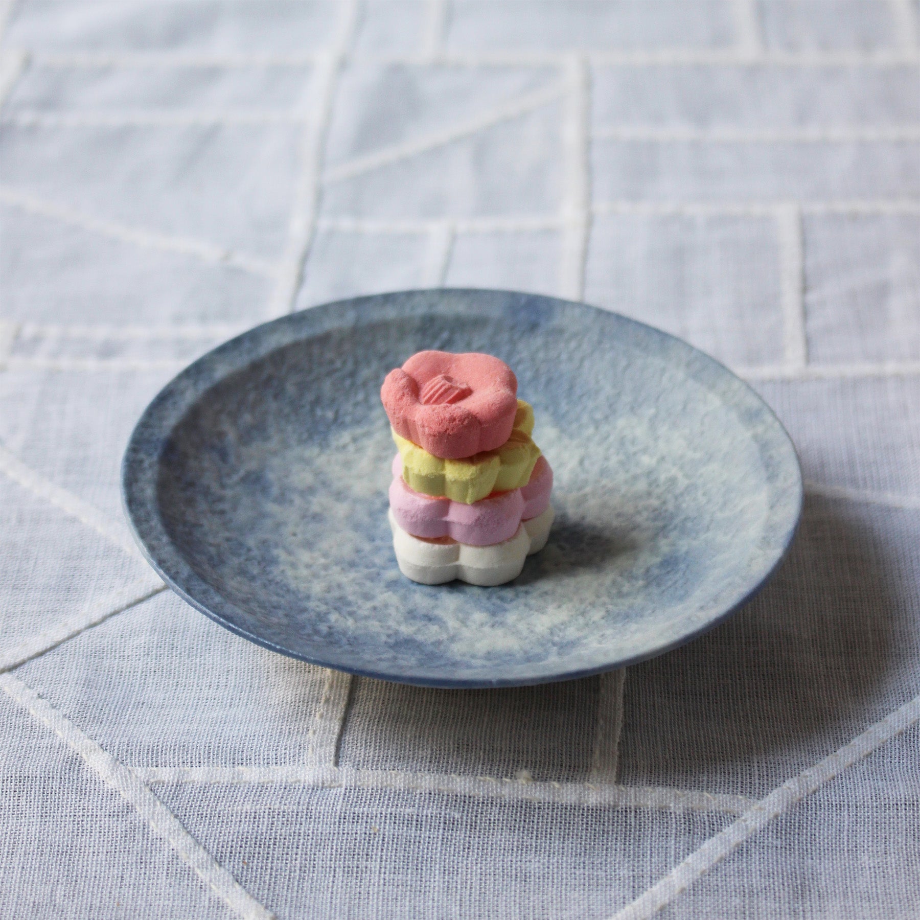 Small Ceramic Cloud Plate by Shu Hirai