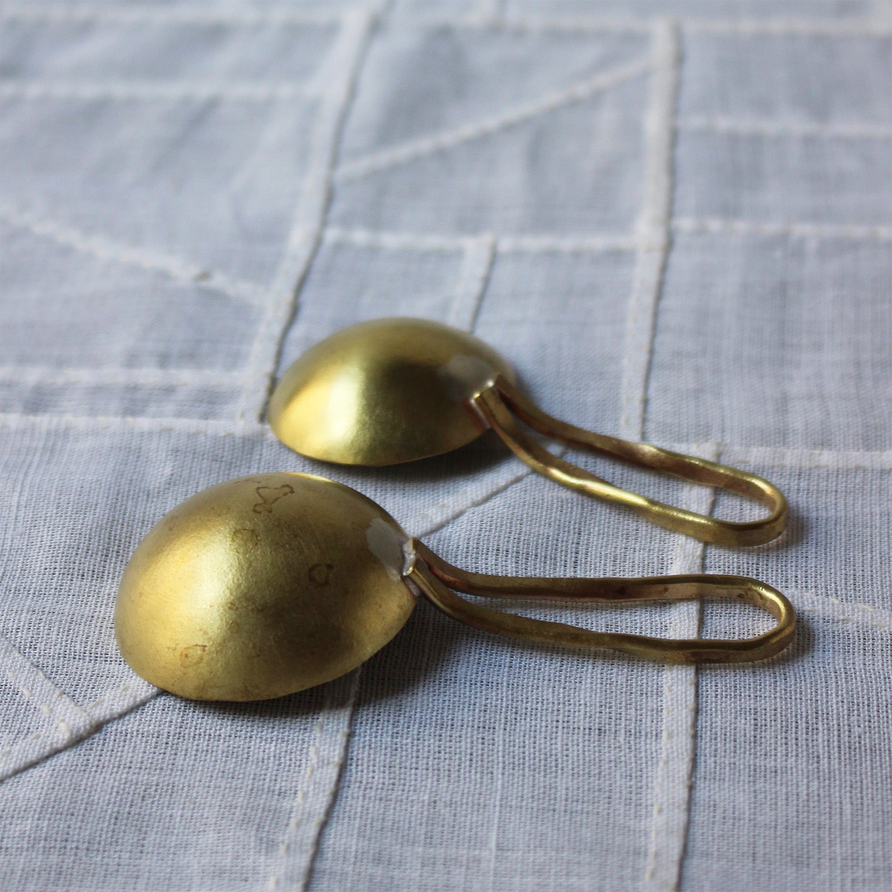 2 Small Brass Spoons by Tanaka Syunsuke