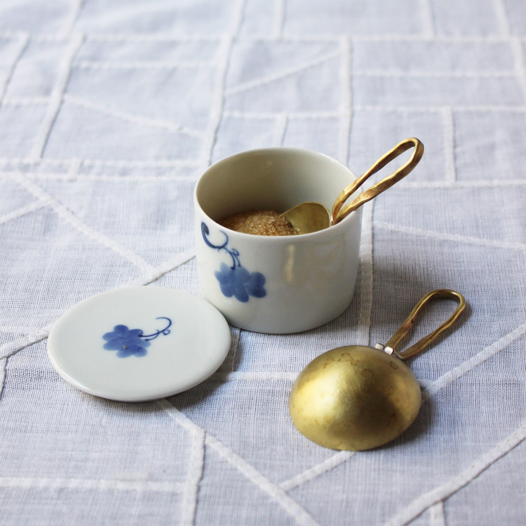 2 Small Brass Spoons by Tanaka Syunsuke