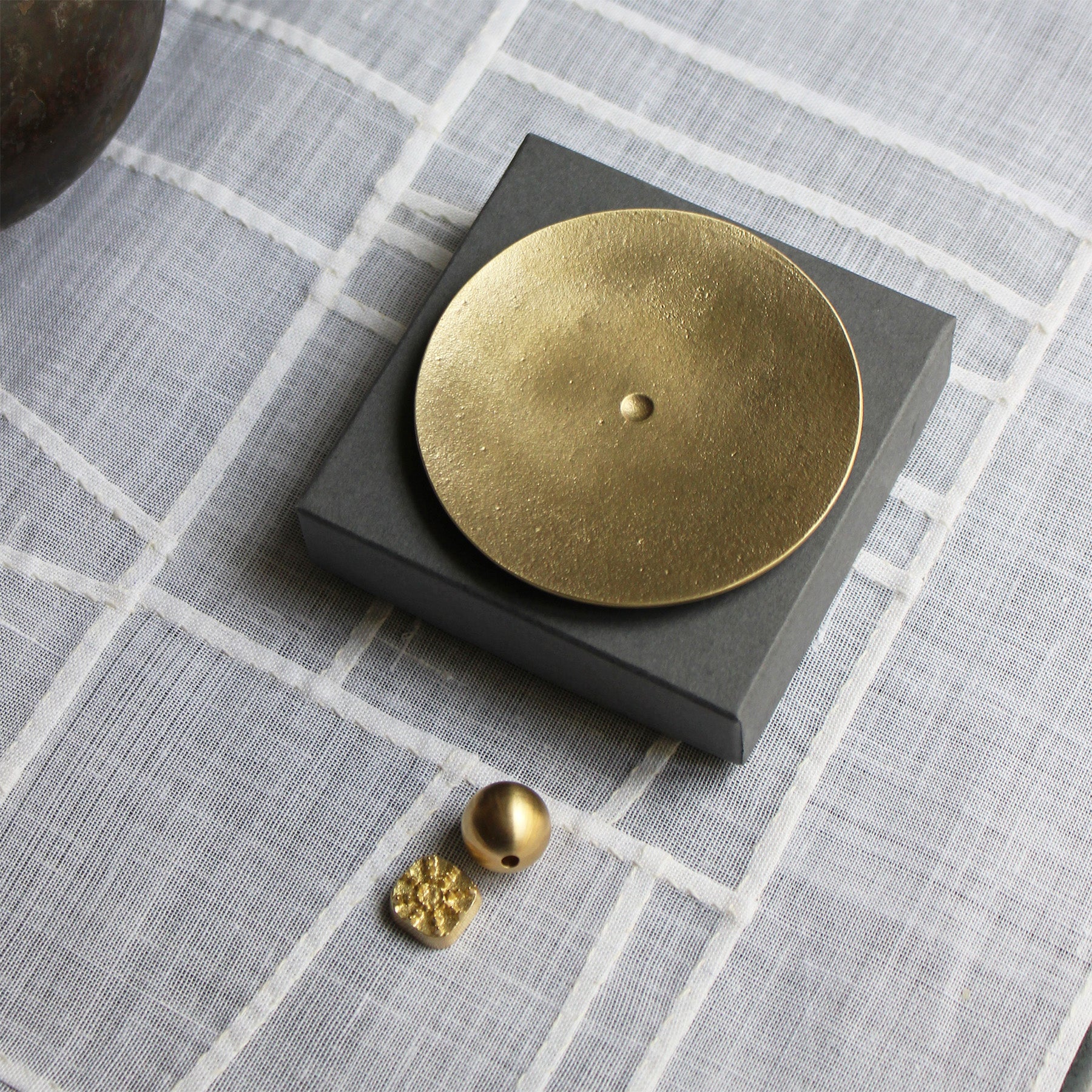 Brass Japanese Incense Holder